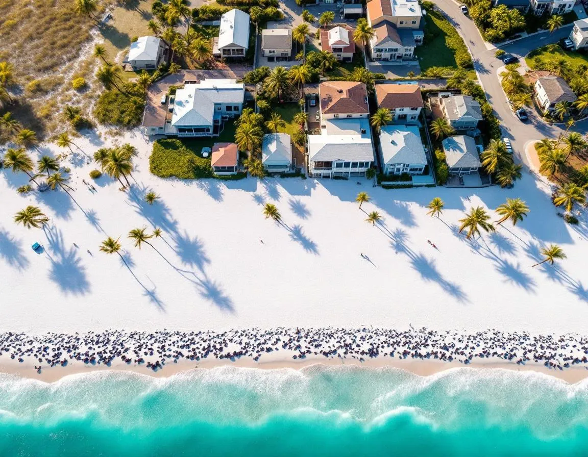 Florida Panhandle coastal homes and beach communities